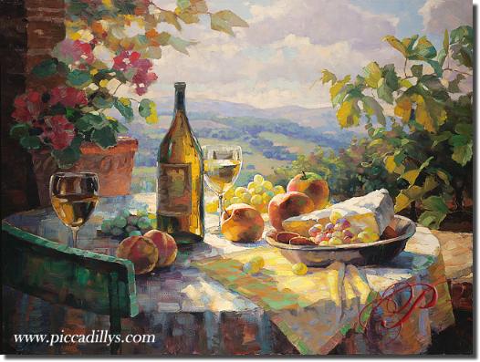 Image of painting titled Chardonnay by artist Leon Roulette