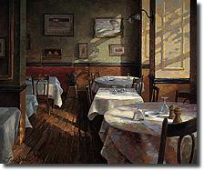 Chez Allard Interior by Leon Roulette