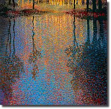 Summer's Pond by Ton Dubbeldam