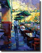 Thumbnail image of Michael Flohr's painting titled Lunch Date