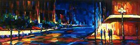 Thumbnail image of Michael Flohr's painting titled Uptown