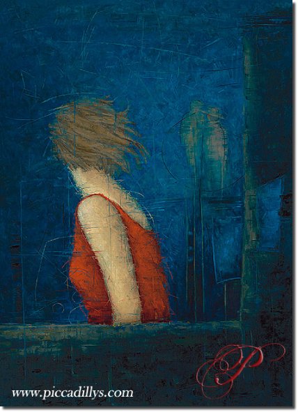 Image of painting titled Paradox Blu by artist Erica Hopper