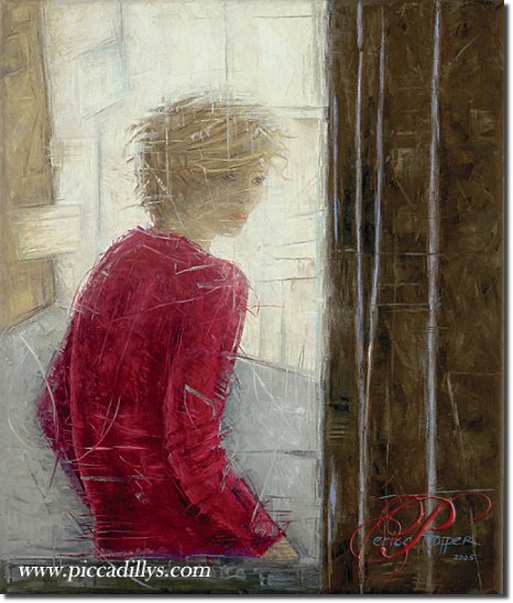Image of painting titled Winter Notes by artist Erica Hopper